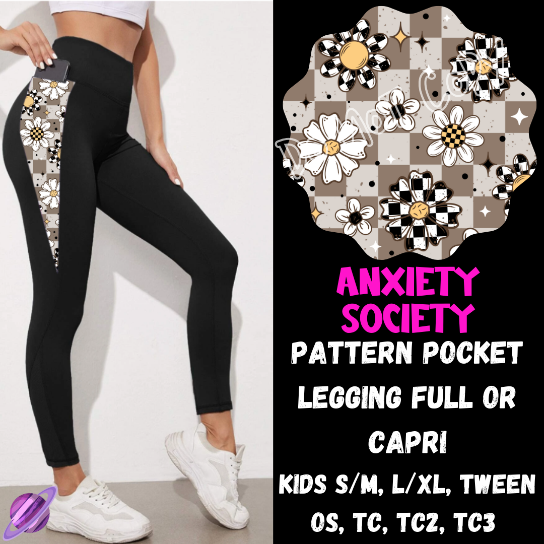 ANXIETY SOCIETY LEGGING/CAPRI-ZIP UP HOODIE OUTFIT RUN PREORDER CLOSES 1/26