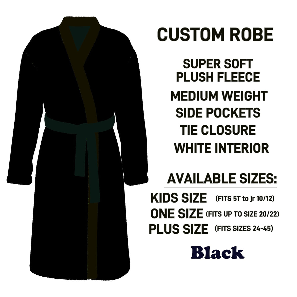 CU4R - Black Robe - Preorder Due 10/14 ETA: Mid-Dec