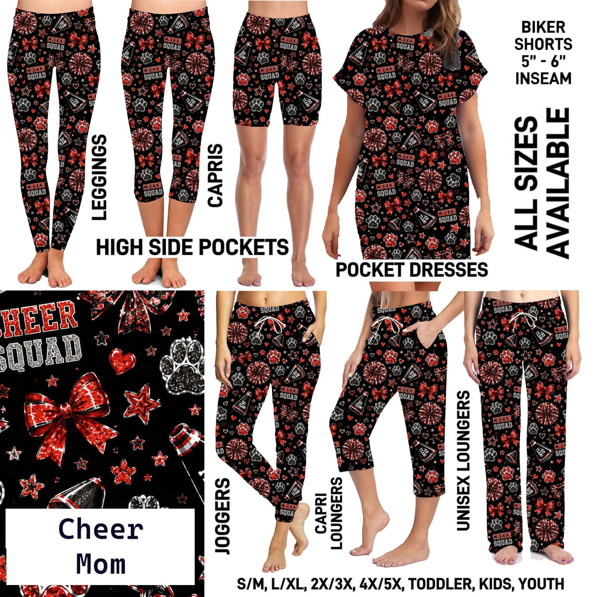 301BT - Cheer Mom - Preorder Due 10/11 ETA: Early Dec
