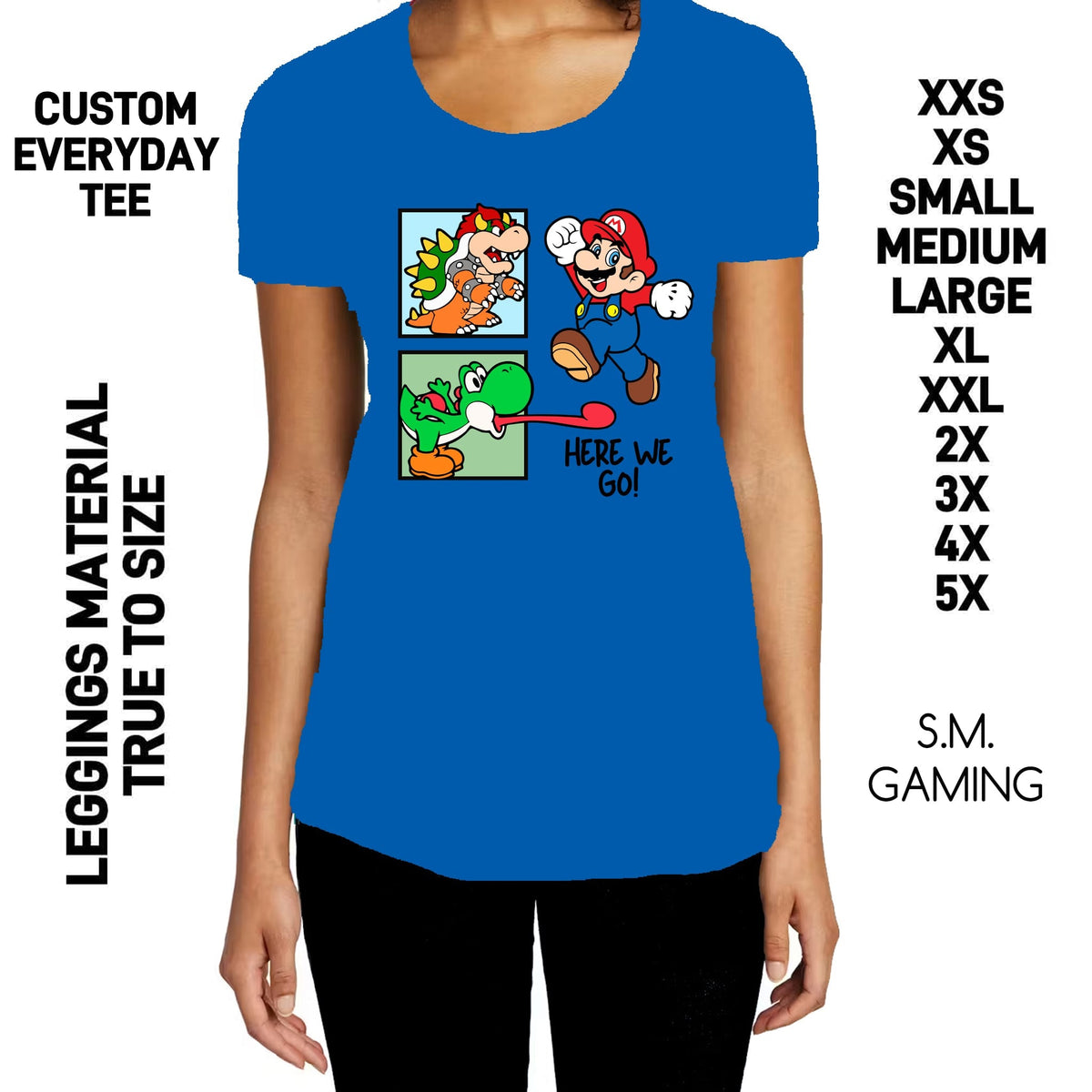 302BT - S.M. Gaming Everyday Tee - Preorder Due 10/25 ETA: Late Dec
