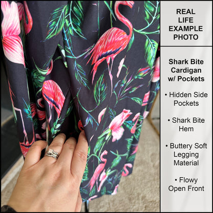 RTS - Sunset Floral Cardigan w/ Pockets