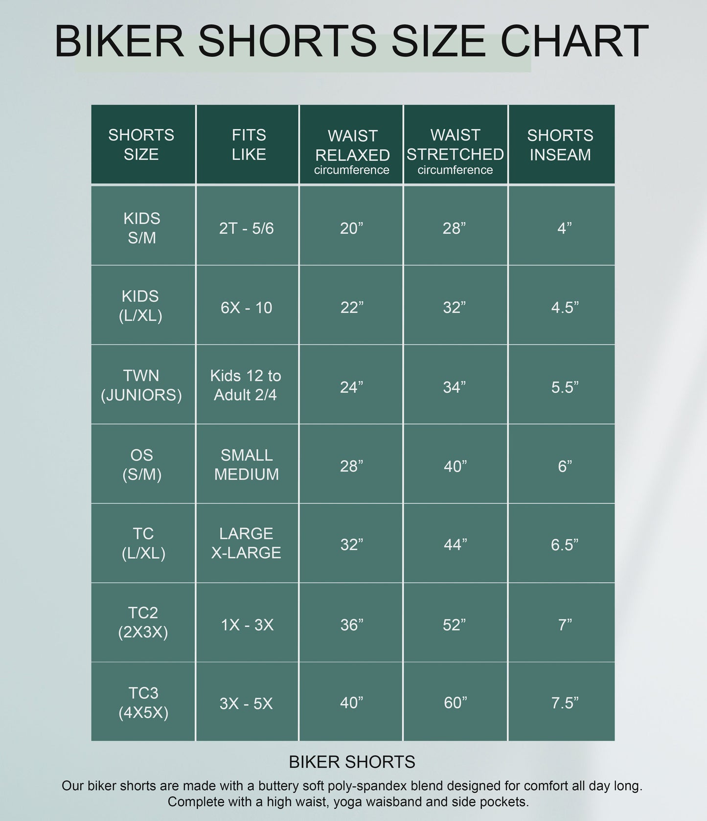 B272 - Preorder Solid Black Jogger/Biker Shorts (Closes 2/01. ETA: mid April)