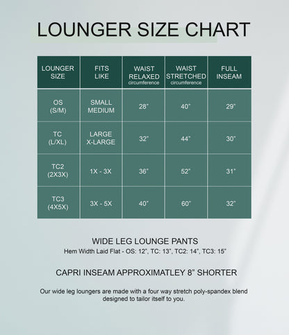 RTS - Watercolor Butterfly Lounge Pants