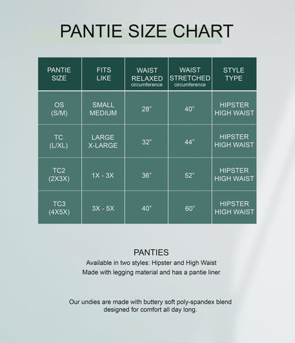 RTS - Neon Splatter Hipster/High Waist Panties