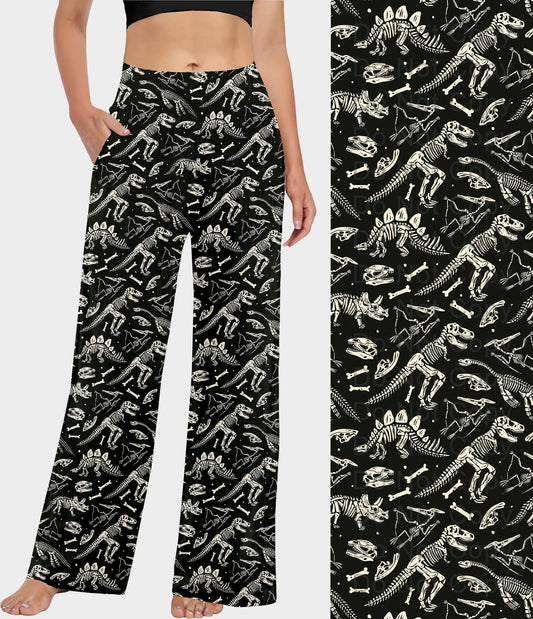 RTS - Dinosaur Skeleton Lounge Pants