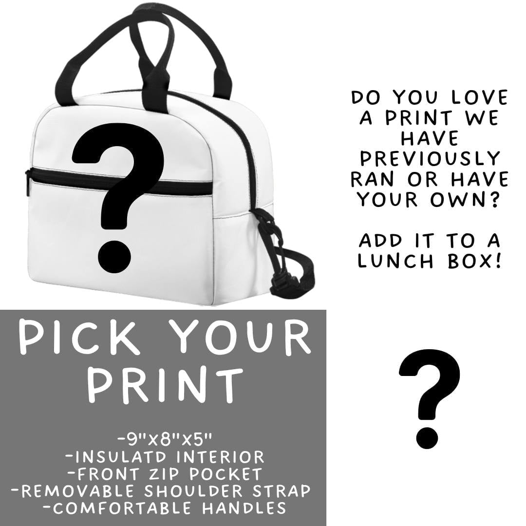 Batch #581 - PYP Football - Closes 9/4 - ETA Early Nov - Pick Your Print Lunch Box
