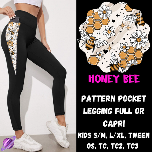 HONEY BEE - LEGGING/CAPRI-ZIP UP HOODIE OUTFIT RUN PREORDER CLOSES 1/26