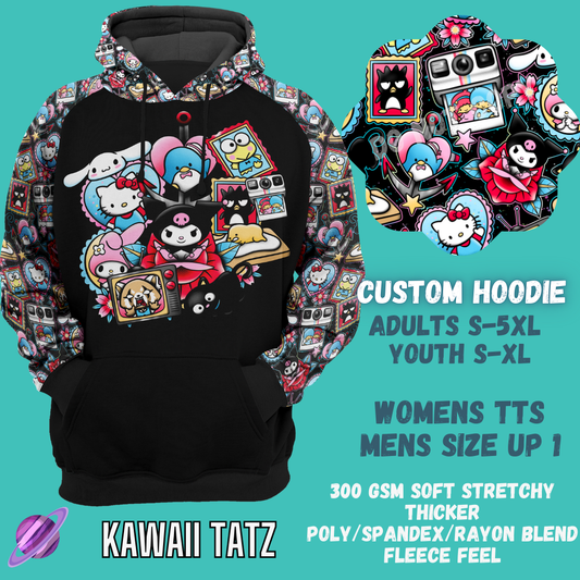 KAWAII TATZ HOODIE-OUTFIT RUN PREORDER CLOSING 1/10