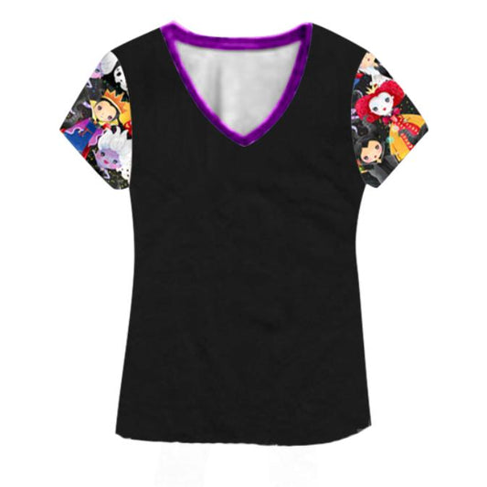 Villainous Vixens Adult Raglan Top