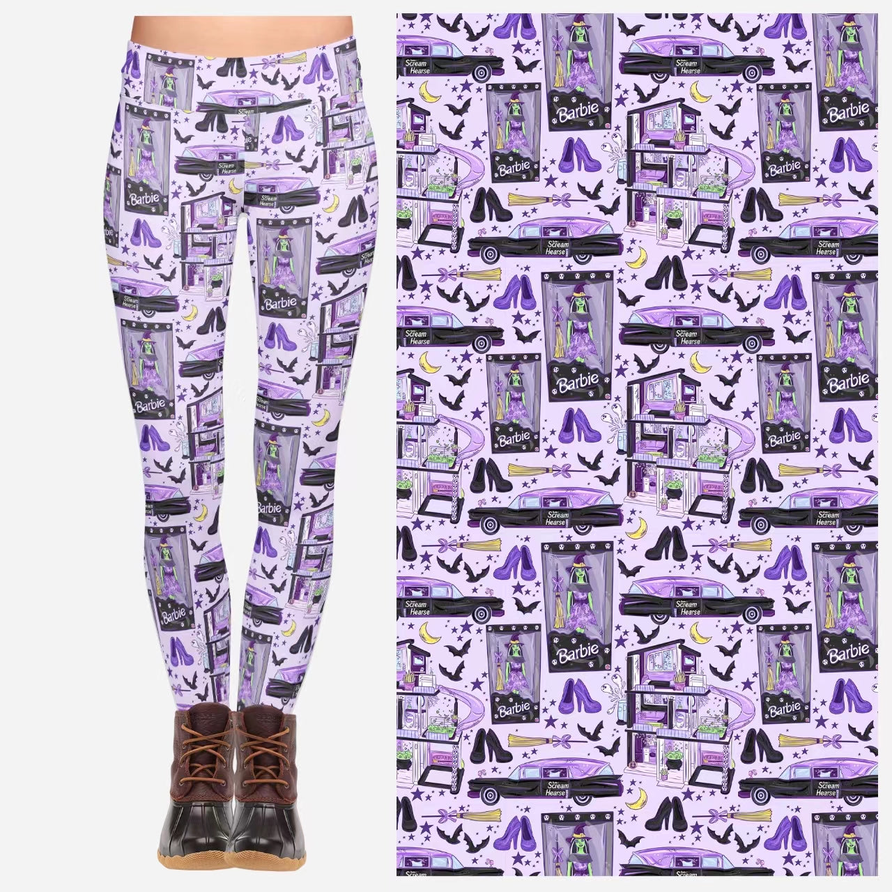 Halloween Doll Leggings - Ready to Ship!