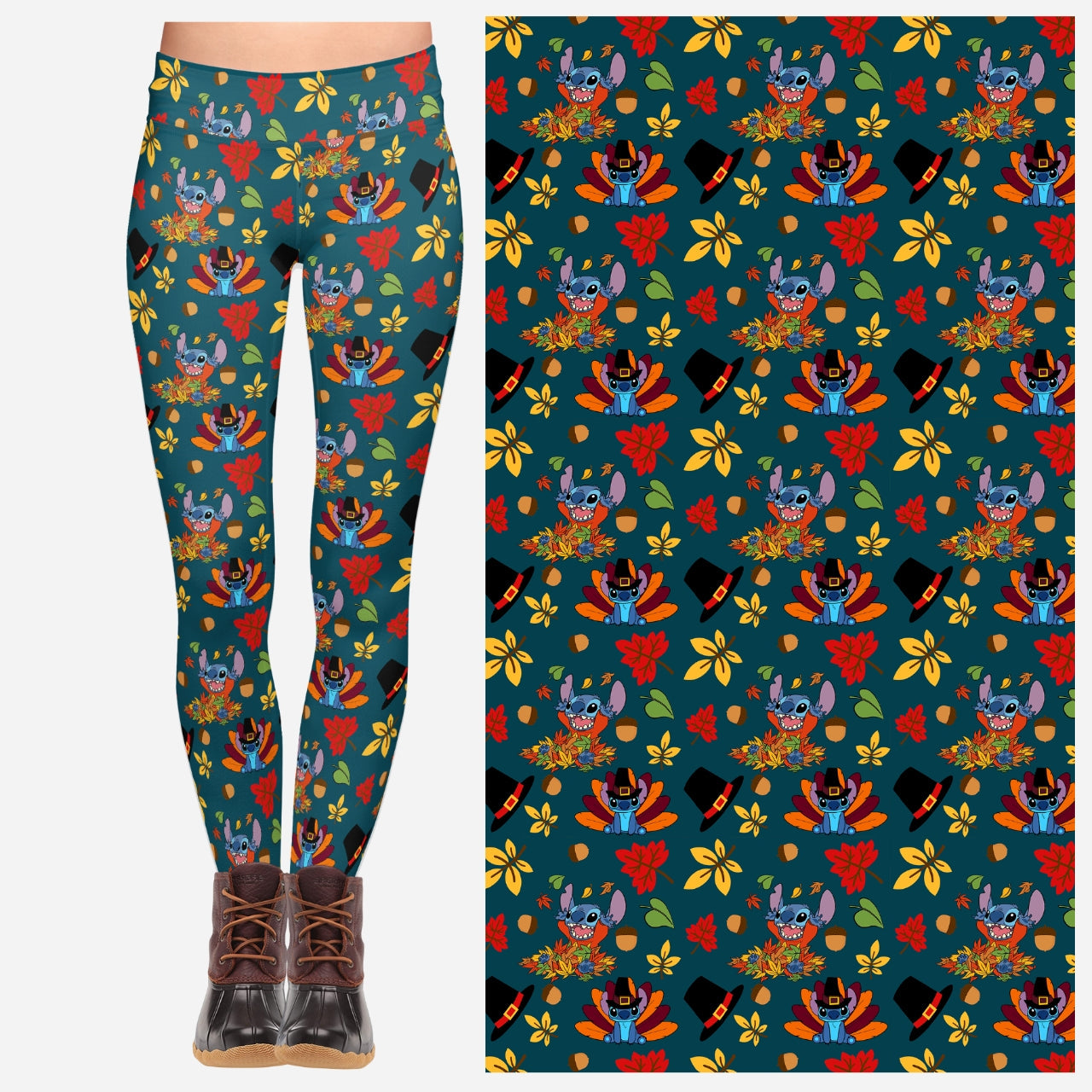 Fall Alien Leggings - Ready to Ship