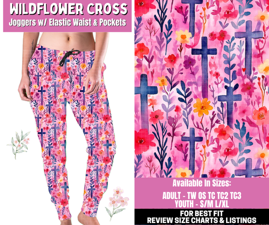 Preorder! Closes 1/12. ETA March. Wildflower Cross Joggers