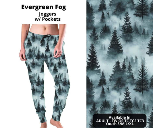 Preorder! Closes 10/24. ETA Dec. Evergreen Fog Joggers