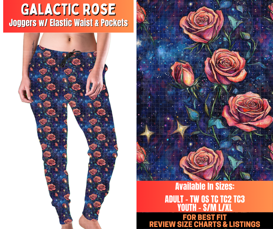 Preorder! Closes 12/29. ETA March. Galactic Rose Joggers