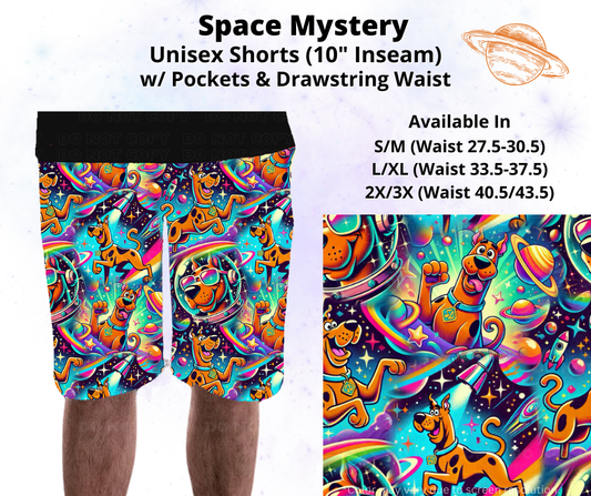 Preorder! Closes 2/3. ETA May. Space Mystery Unisex Shorts