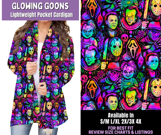 Preorder! Closes 12/18. ETA March. Glowing Goons Pocket Cardigan
