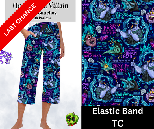 Underworld Villain Capri Gauchos