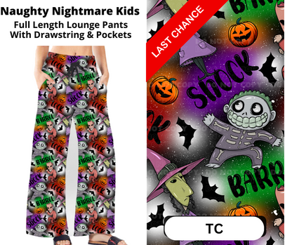 Naughty Nightmare Kids Full Length Lounge Pants