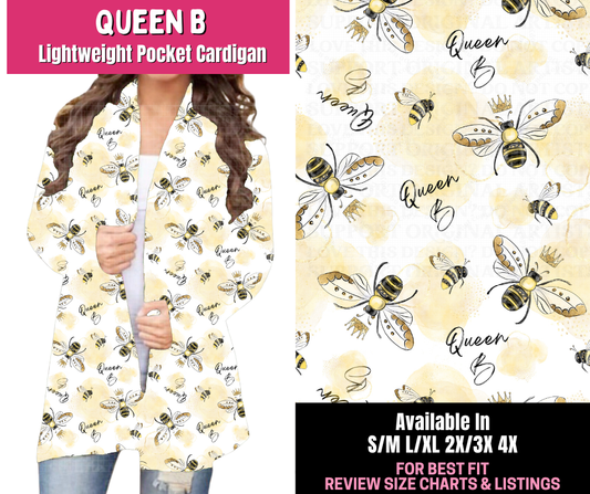 Preorder! Closes 1/1. ETA March. Queen B Pocket Cardigan