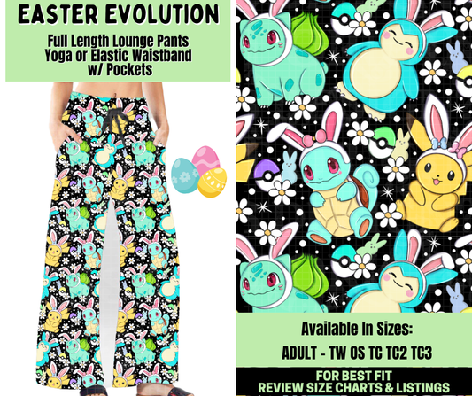 Preorder! Closes 1/19. ETA April. Easter Evolution Full Length Lounge Pants