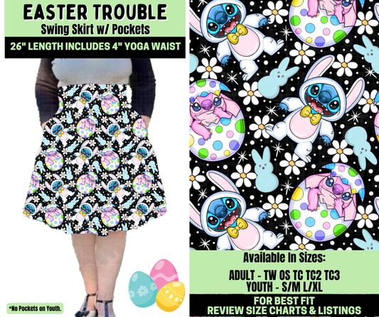 Preorder! Closes 1/19. ETA April. Easter Trouble Swing Skirt