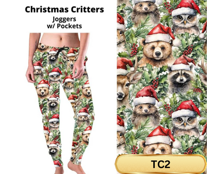 Christmas Critters Joggers