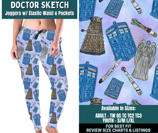 Preorder! Closes 2/5. ETA May. Doctor Sketch Joggers