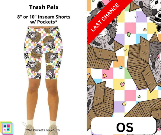 Trash Pals Shorts w/ Pockets