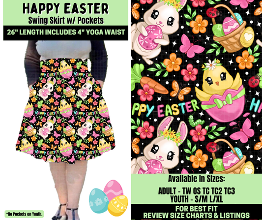 Preorder! Closes 1/19. ETA April. Happy Easter Swing Skirt