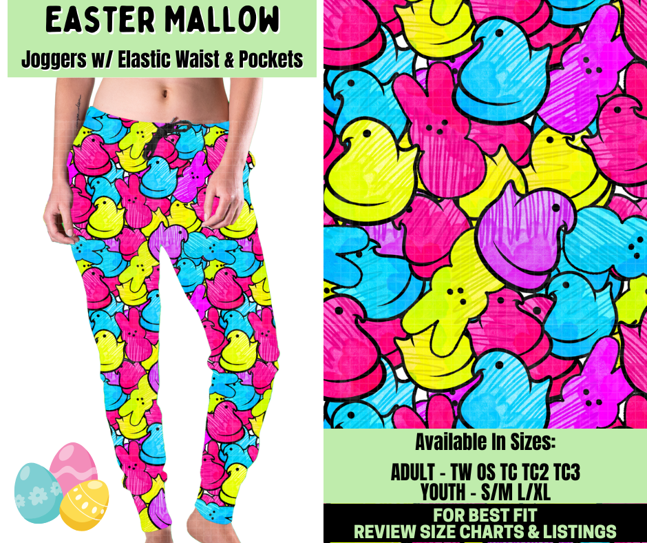 Preorder! Closes 1/19. ETA April. Easter Mallow Joggers