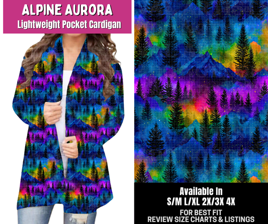 Preorder! Closes 6/18. ETA Sept. Alpine Aurora Pocket Cardigan