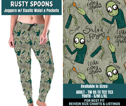 Preorder! Closes 2/5. ETA May. Rusty Spoons Joggers
