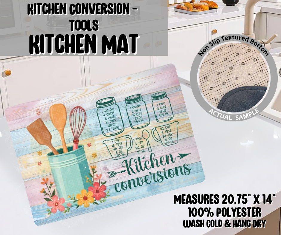 Kitchen Conversion Kitchen Mat