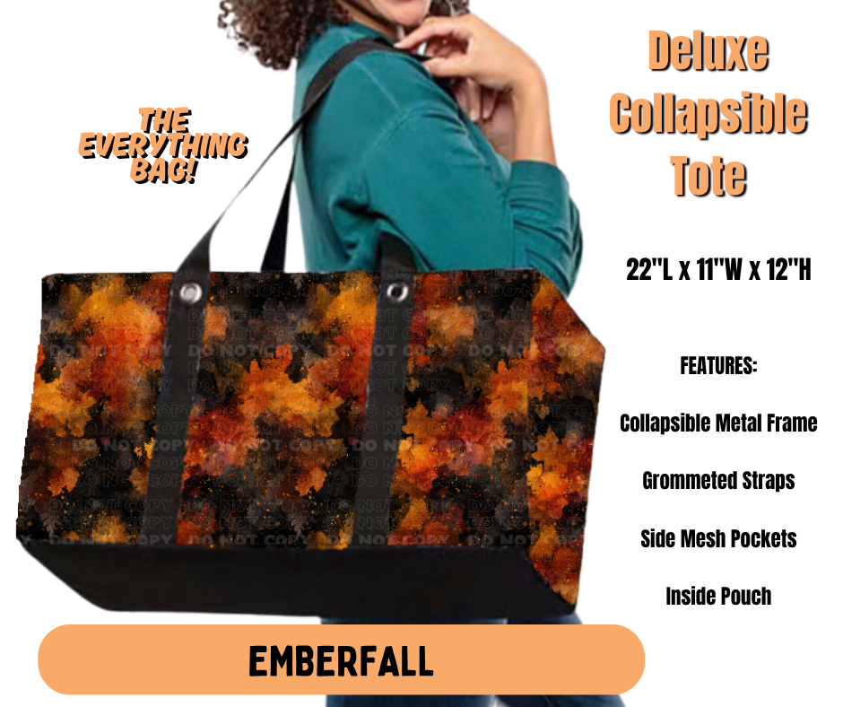 Preorder! Closes 7/2. ETA Oct. Emberfall Collapsible Tote