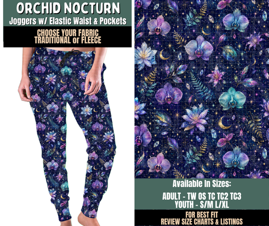 Preorder! Closes 9/17. ETA Dec. Orchid Noctrun Joggers Choose Fleece or Traditional