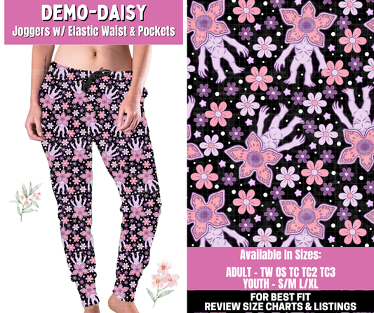 Preorder! Closes 1/12. ETA March. Demo-Daisy Joggers