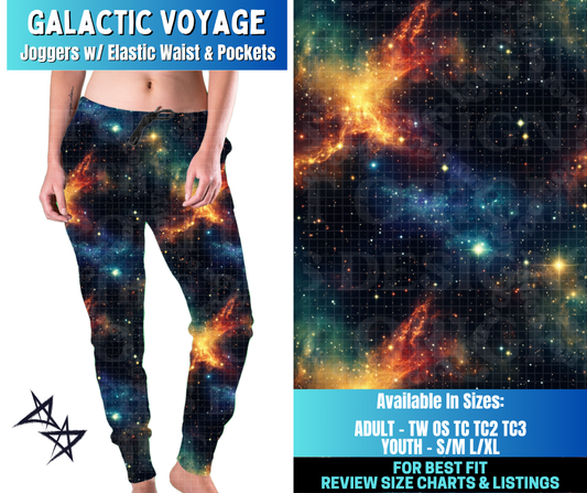 Preorder! Closes 12/17. ETA March. Galactic Voyage Joggers