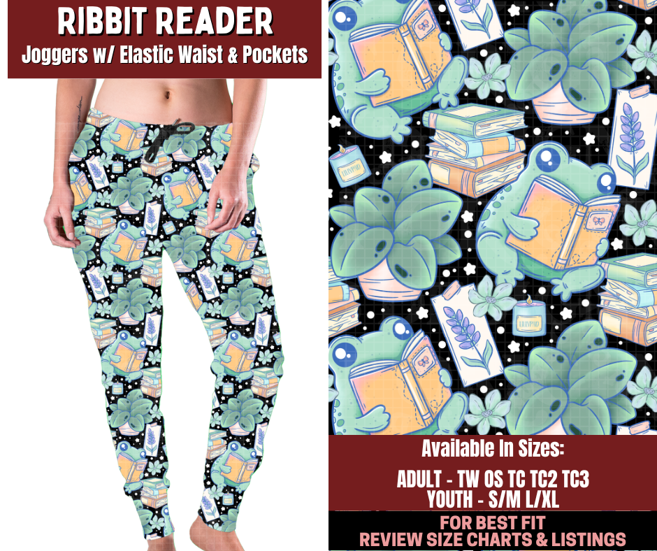Preorder! Closes 2/4. ETA May. Ribbit Reader Joggers