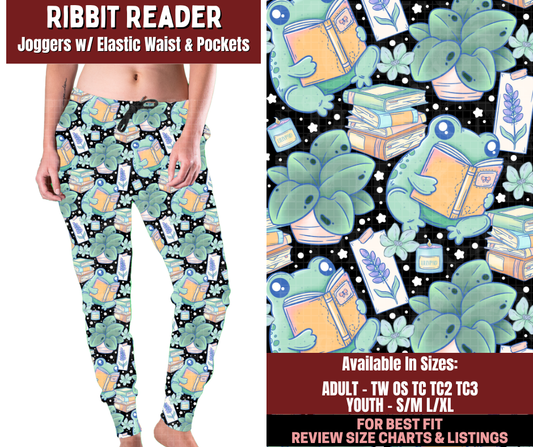 Preorder! Closes 2/4. ETA May. Ribbit Reader Joggers