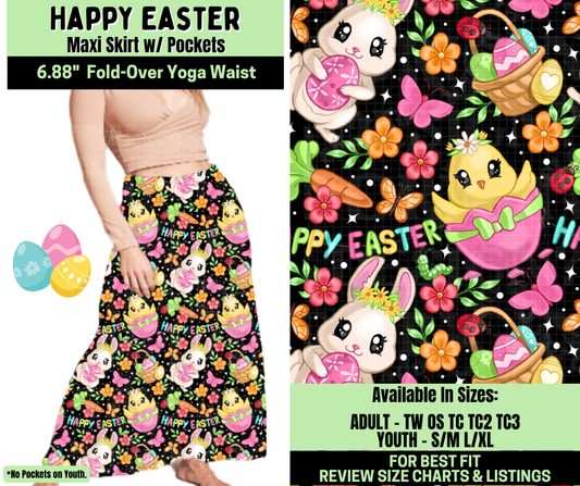 Preorder! Closes 1/19. ETA April. Happy Easter Maxi Skirt