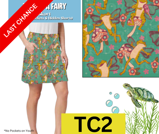 Toadily A Fairy Skort