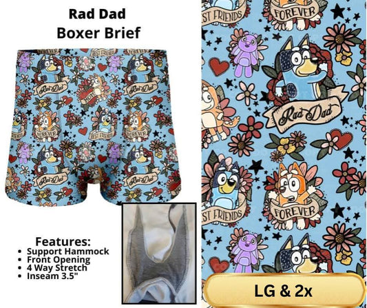 Rad Dad Boxer Briefs