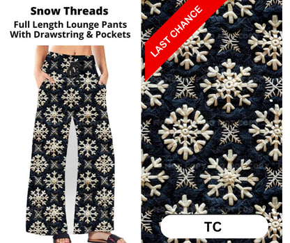 Snow Threads Full Length Lounge Pants