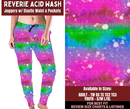 Preorder! Closes 2/4. ETA May. Reverie Acid Wash Joggers