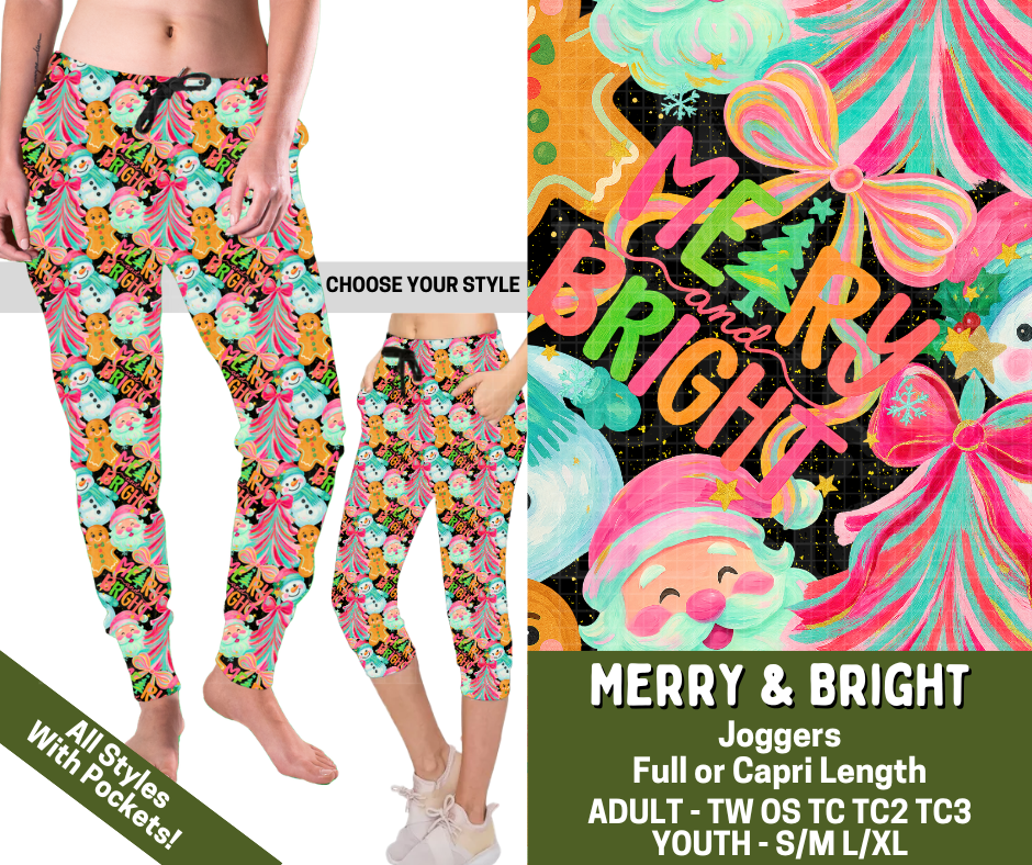 Preorder! Closes 7/15. ETA Nov. Merry & Bright Combo Jogger Lengths