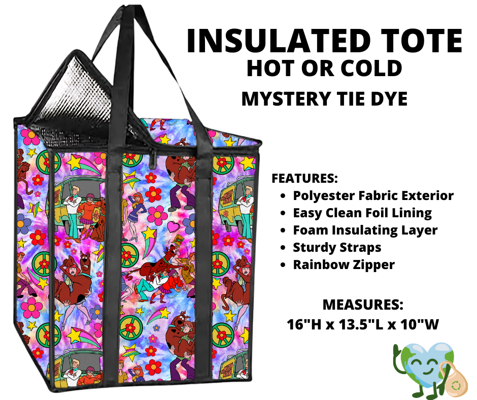 Mystery Tie Dye Insulated Tote