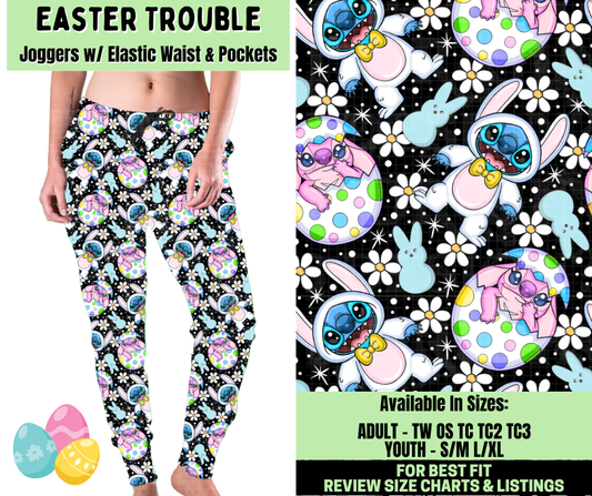 Preorder! Closes 1/19. ETA April. Easter Trouble Joggers