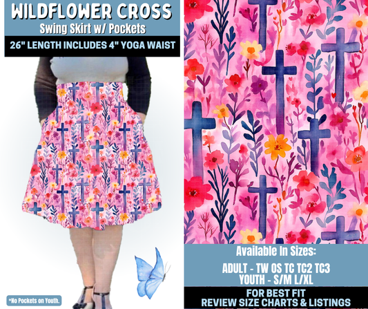 Preorder! Closes 1/15. ETA April. Wildflower Cross Swing Skirt