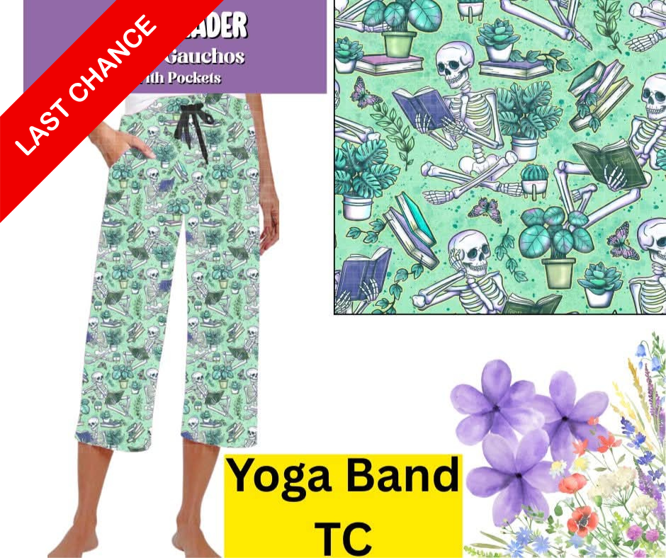 Grim Reader Capri Gauchos