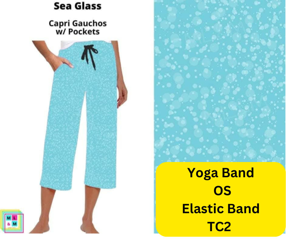 Sea Glass Capri Gauchos